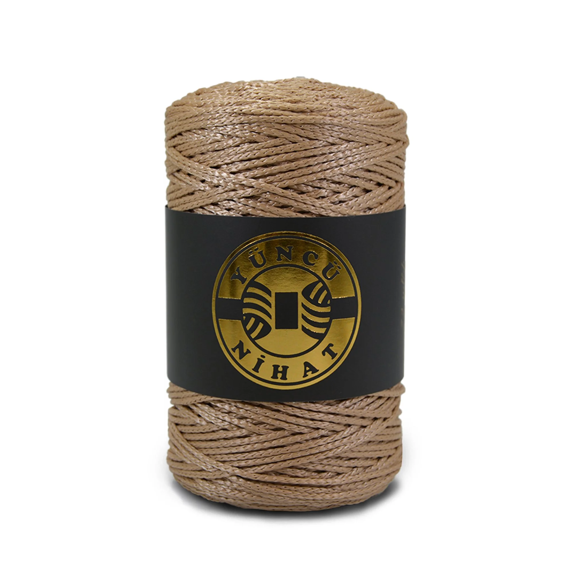 Polyester Makrome İpi - Kahverengi