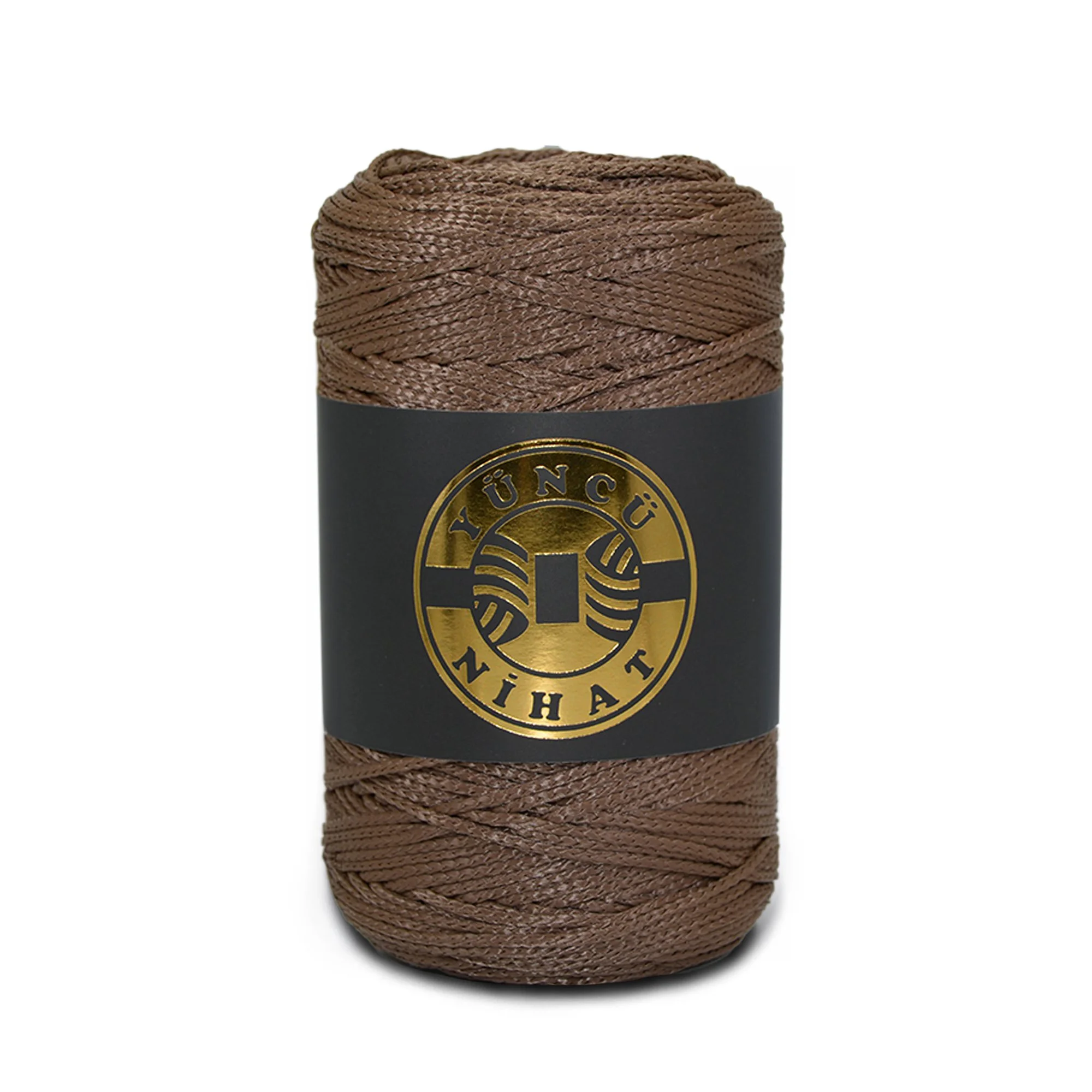 Polyester Makrome İpi - Kahverengi