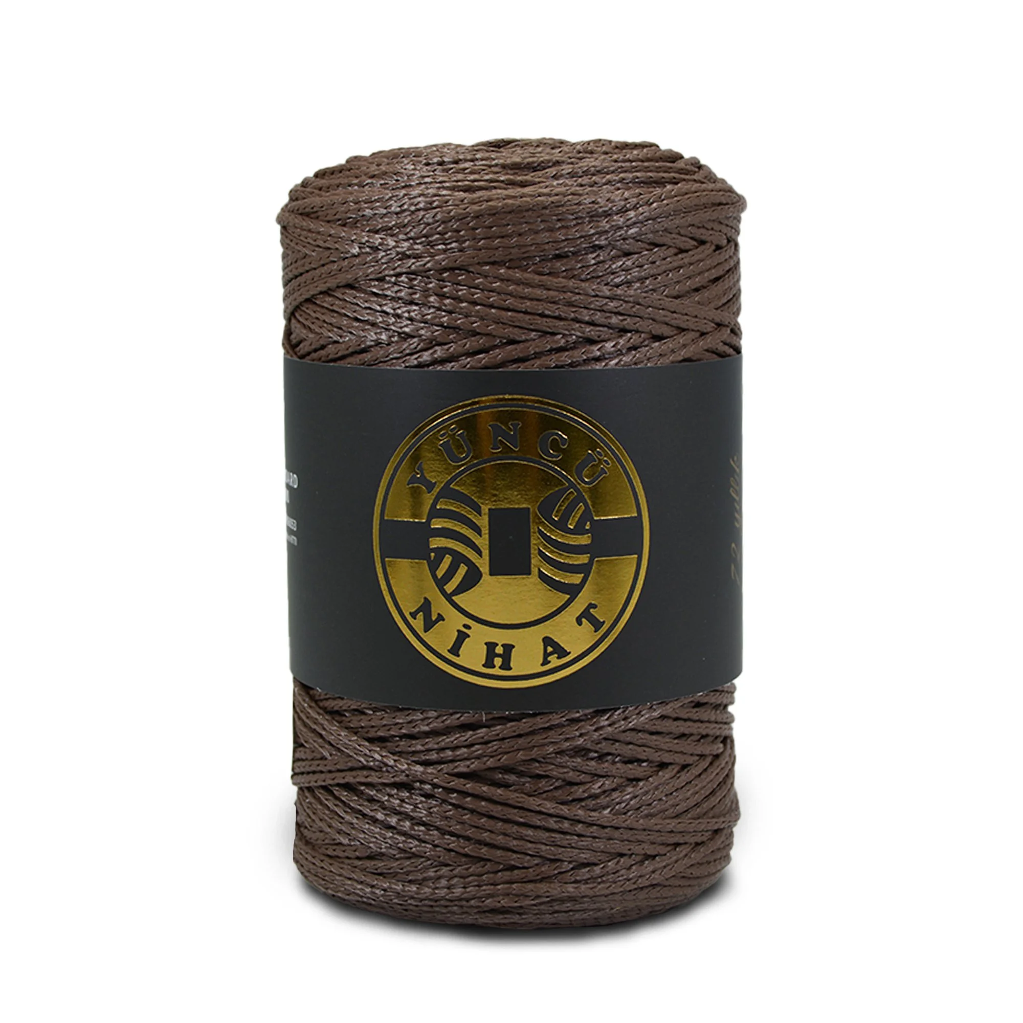 Polyester Makrome İpi - Kahverengi