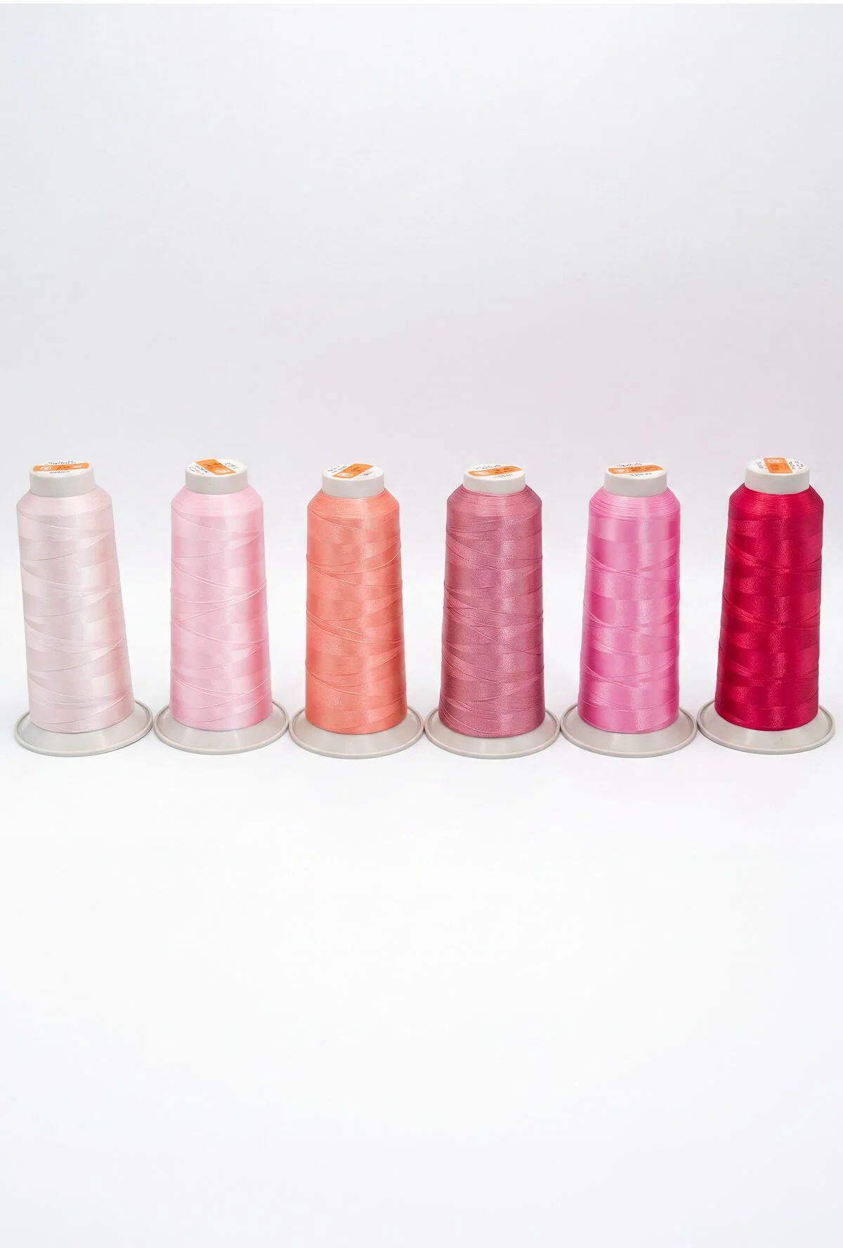 Makina Nakış İpi 6'lı Set - Pembe